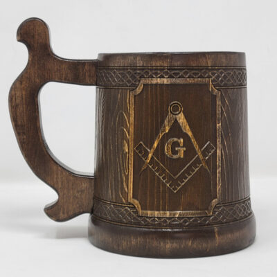 20 oz. Wood Mug