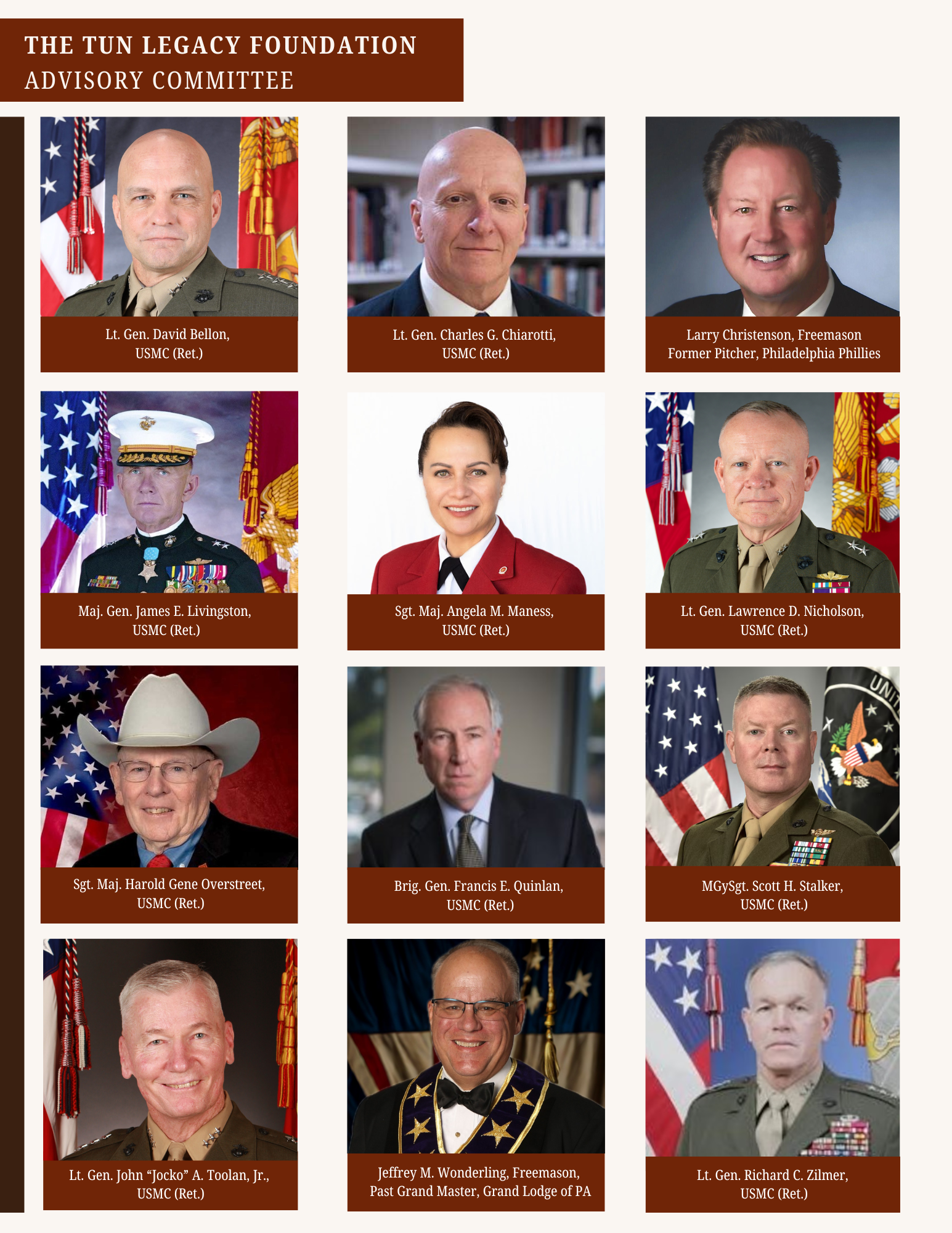 Tun Legacy Foundation Advisory Committee