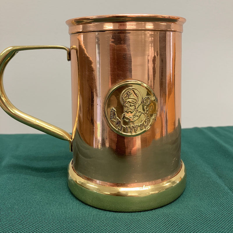 St. Patrick Copper Mug