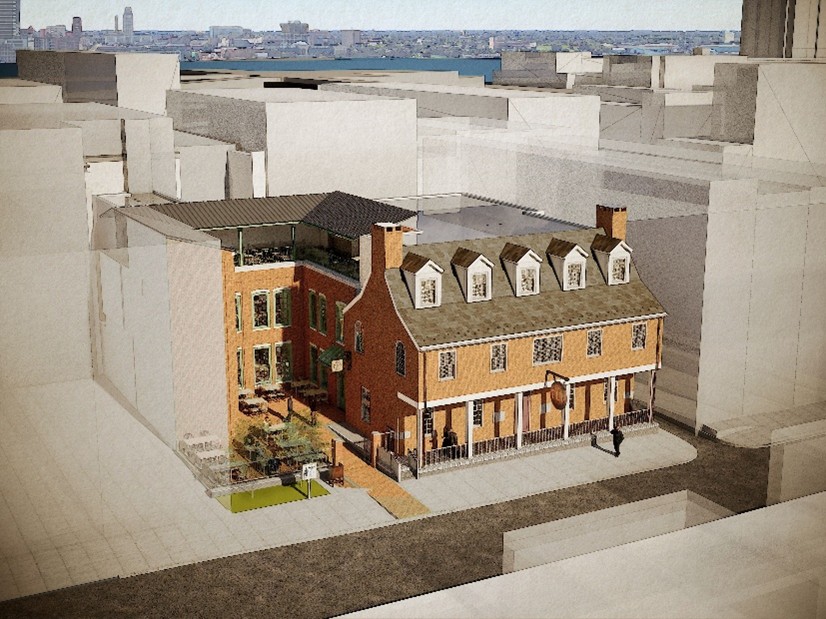 Aerial View of The Tun