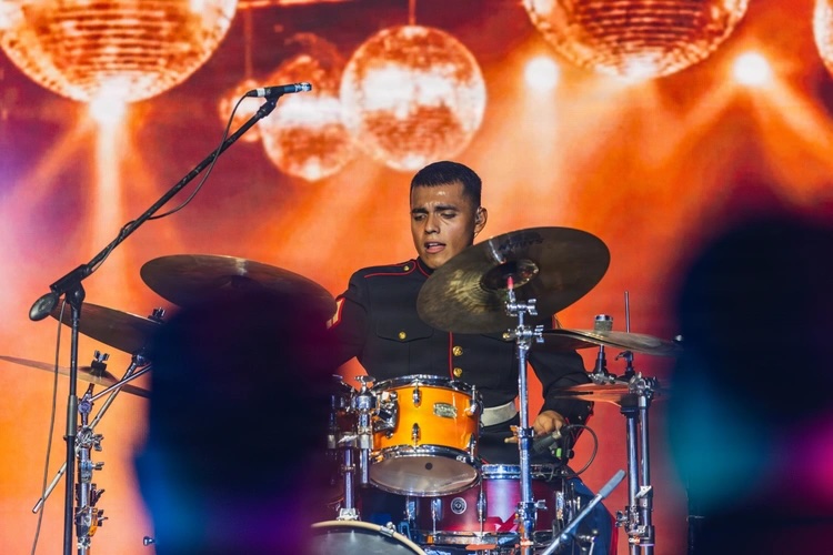 USMC Marine Forces Reserve Band Cpl. Christian Granados